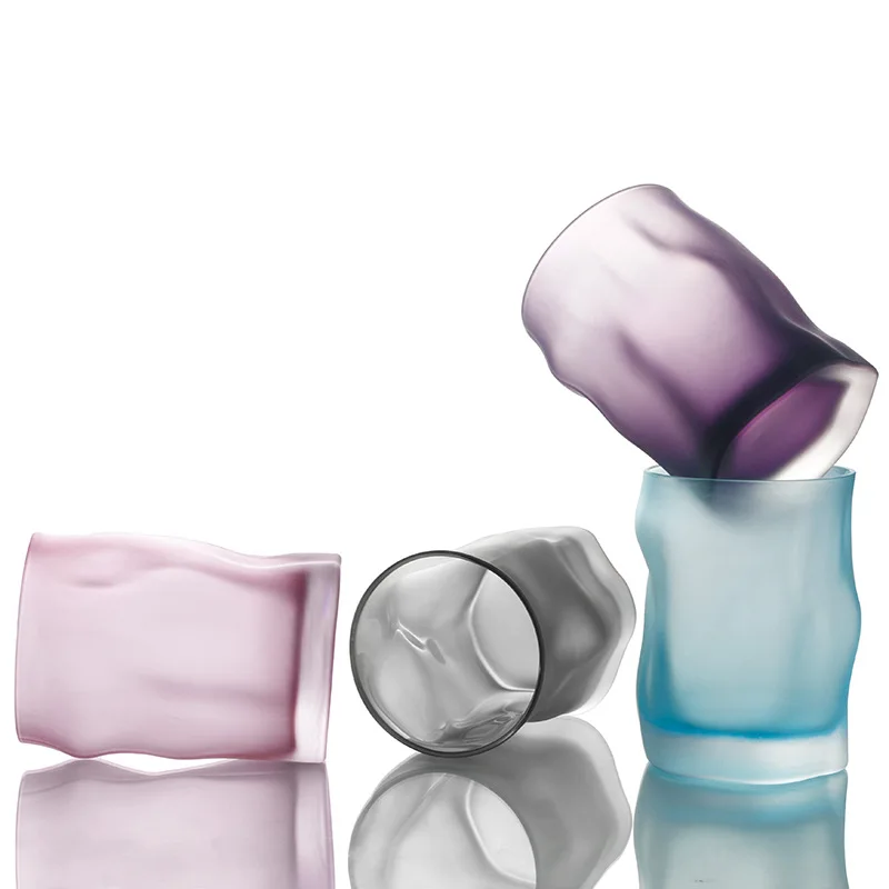 2 Pcs Creative Colour Grinding Glass Cup Water Tumblerful Cold Drink Juice Art Cup Whiskey Glass Drinking Glasses Wine Cup
2 Pcs Creative Colour Grinding Glass Cup Water Tumblerful Cold Drink Juice Art Cup Whiskey Glass Drinking Glasses Wine Cup