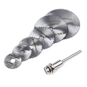 7 Pcs Saw Blade High Speed Steel Mini Electric Grinder Ultra Thin Small Saw Blade Rotating Rod Electric disco de corte
7 Pcs Saw Blade High Speed Steel Mini Electric Grinder Ultra Thin Small Saw Blade Rotating Rod Electric disco de corte