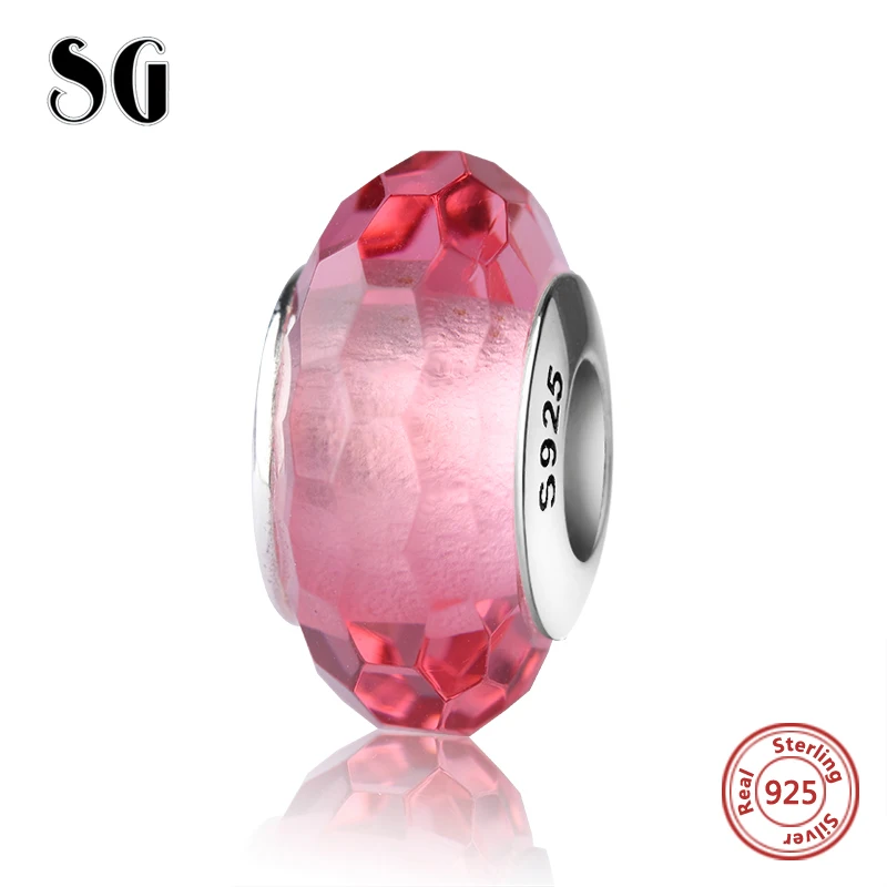 Real Murano glass beads silver 925 sparkling red color fit authentic European charms bracelet original DIY jewelry making giftS
Real Murano glass beads silver 925 sparkling red color fit authentic European charms bracelet original DIY jewelry making giftS