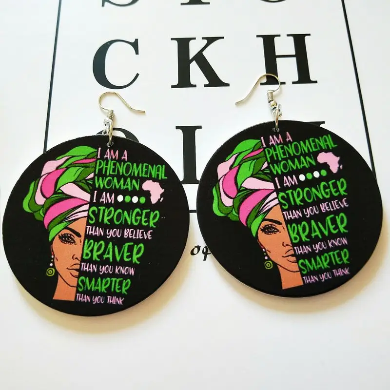THRWELL Exaggerating African Earring Head Pattern Geometric Circular Wooden Earrings Fashion Wood Earrings Wholesale Accessories
THRWELL Exaggerating African Earring Head Pattern Geometric Circular Wooden Earrings Fashion Wood Earrings Wholesale Accessories
