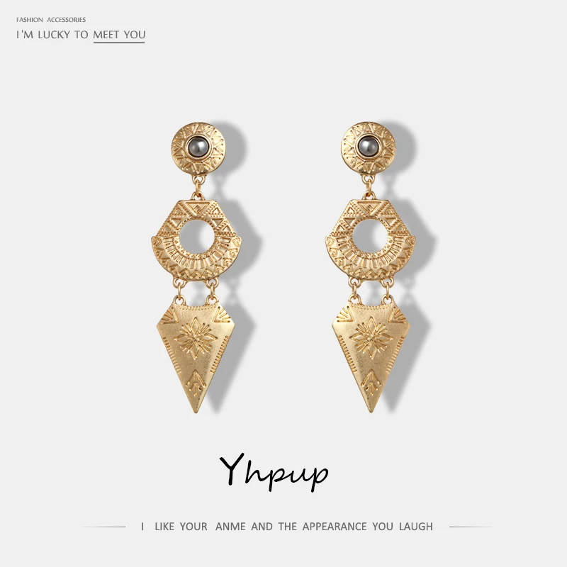 Yhpup Charms Ethnic Vintage Exquisite Drop Earrings Retro Geometric Flower Parttern Earrings Pendientes Mujer Moda 2019 Gifts
Yhpup Charms Ethnic Vintage Exquisite Drop Earrings Retro Geometric Flower Parttern Earrings Pendientes Mujer Moda 2019 Gifts
