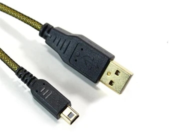 HaoLongGCP 1.5M charging cable for Nintendo 3DS 2DS 3DSXL 3DSLL NEW 3DSLL nylon material cable Gold-plated interface fast
HaoLongGCP 1.5M charging cable for Nintendo 3DS 2DS 3DSXL 3DSLL NEW 3DSLL nylon material cable Gold-plated interface fast