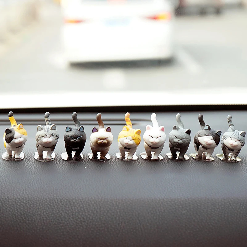 9Pcs/set Car Ornaments Cute Cats Dashboard Decoration Lovely Cat Doll Toy Car-styling Interior Accessories Gift
9Pcs/set Car Ornaments Cute Cats Dashboard Decoration Lovely Cat Doll Toy Car-styling Interior Accessories Gift