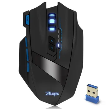 Zelotes New F15 Gaming Mouse Wired + 2.4G Wireless 2500 DPI Computer Mouse for cs:go & lol Gamer is Cool smooth and fashion
Zelotes New F15 Gaming Mouse Wired + 2.4G Wireless 2500 DPI Computer Mouse for cs:go & lol Gamer is Cool smooth and fashion