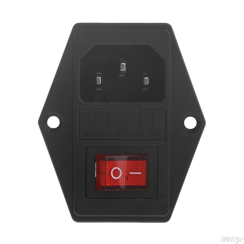 1PC 10A 250V 3 Pin IEC320 C14 AC Inlet Male Plug Power Socket With Fuse Switch New Drop ship
1PC 10A 250V 3 Pin IEC320 C14 AC Inlet Male Plug Power Socket With Fuse Switch New Drop ship