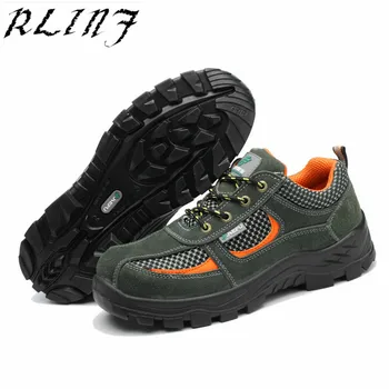 RLINF Summer Steel Toe Cap Anti-smashing Anti-piercing Wear-resistant Breathable Deodorant Insulation Protective Shoes
RLINF Summer Steel Toe Cap Anti-smashing Anti-piercing Wear-resistant Breathable Deodorant Insulation Protective Shoes