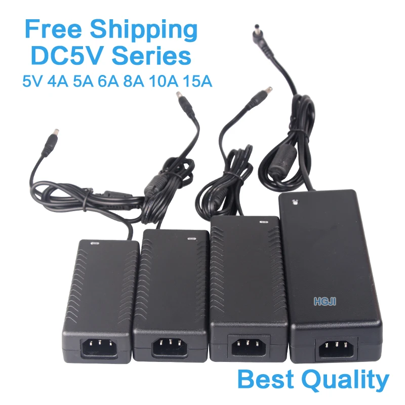 AC DC Adapter 5V 4A 5A 6A 8A 10A 15A Power adapater for Router modern Led Stip set-top box DC 5V 15A
AC DC Adapter 5V 4A 5A 6A 8A 10A 15A Power adapater for Router modern Led Stip set-top box DC 5V 15A