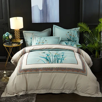2018 Plants Print Sheet Pillowcase and Duvet Cover Sets 100% Cotton Bedlinen Queen King Size Bedding Set
2018 Plants Print Sheet Pillowcase and Duvet Cover Sets 100% Cotton Bedlinen Queen King Size Bedding Set