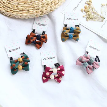2pcs/lot Hair Rope Graceful New Wave Point Hair Band Princess Bowknot Kids Cloth Children Adjustable Elastic Girls Kids
2pcs/lot Hair Rope Graceful New Wave Point Hair Band Princess Bowknot Kids Cloth Children Adjustable Elastic Girls Kids