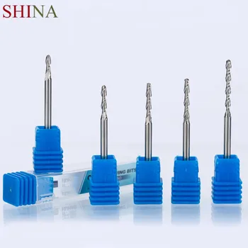 SHINA 1pc 3.175mm Ball Nose End Mills 2 Double Flute Spiral CNC Router Bits For Wood Tungsten Carbide Milling High Quality Tool
SHINA 1pc 3.175mm Ball Nose End Mills 2 Double Flute Spiral CNC Router Bits For Wood Tungsten Carbide Milling High Quality Tool