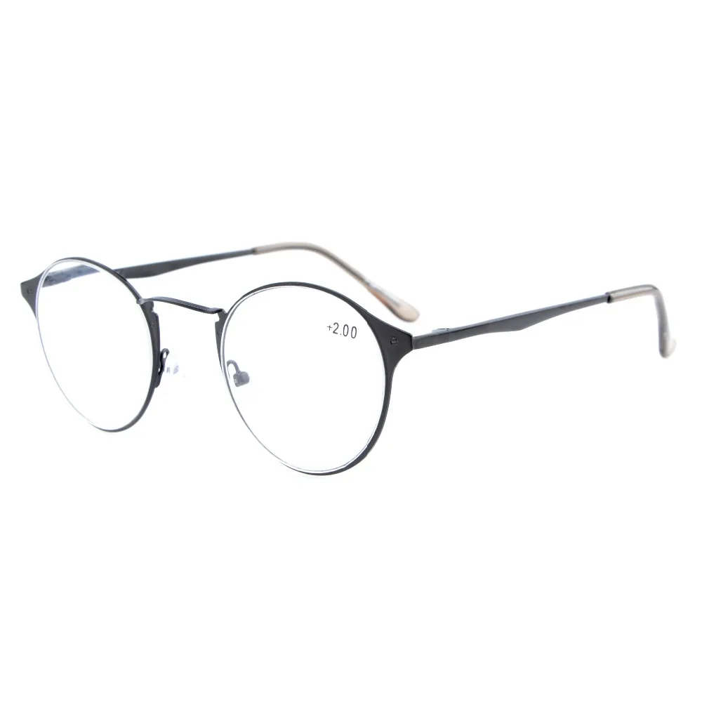 R15079 Eyekepper Crystal Clear Vision Comfort Spring Arms Round Reading Glasses & Reading Sunglasses Sun Readers +0.50---+4.00
R15079 Eyekepper Crystal Clear Vision Comfort Spring Arms Round Reading Glasses & Reading Sunglasses Sun Readers +0.50---+4.00