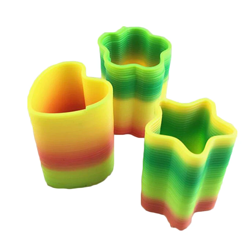 Plastic Anti-stress Magic ring Spring Rainbow Round Irregular Shaped Heart Star Kids Bounce Toys Christmas Birthday Funny Gifts
Plastic Anti-stress Magic ring Spring Rainbow Round Irregular Shaped Heart Star Kids Bounce Toys Christmas Birthday Funny Gifts