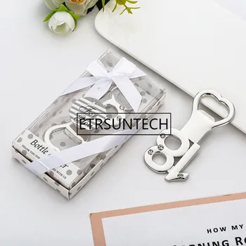 300pcs Gold 18 Digital Bottle Opener Number 18 with Diamond Wedding Anniversary Silver Beer Opener 18 Years Old Party Decoration
300pcs Gold 18 Digital Bottle Opener Number 18 with Diamond Wedding Anniversary Silver Beer Opener 18 Years Old Party Decoration