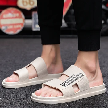 2019 Summer Mens Slides Fashion Beach Slippers Man Outdoor Lightweight Casual Flip Flops Men Non-slip Bathroom Sandals Men Shoes
2019 Summer Mens Slides Fashion Beach Slippers Man Outdoor Lightweight Casual Flip Flops Men Non-slip Bathroom Sandals Men Shoes