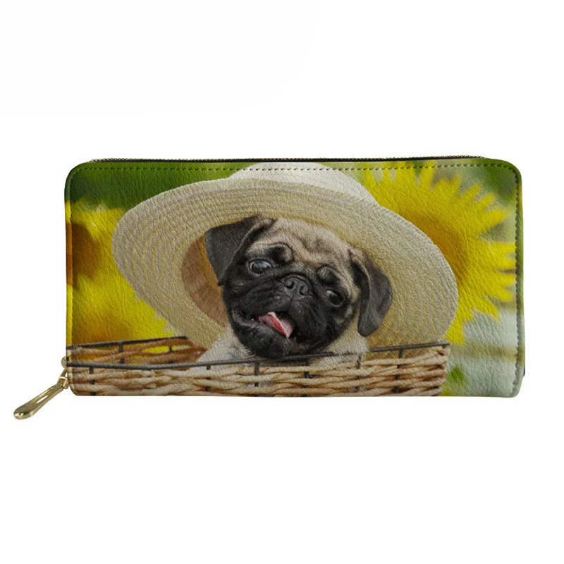 Customized Women Coin purses canta for Girls Mini Purses& Wallets Pug Print Men PU Leather Slim Rfid Wallet Coin Purse Male
Customized Women Coin purses canta for Girls Mini Purses& Wallets Pug Print Men PU Leather Slim Rfid Wallet Coin Purse Male