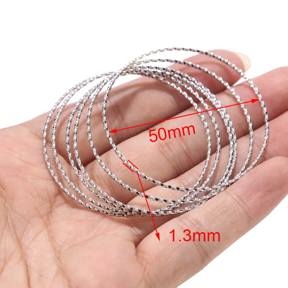 10pcs Stainless Steel Silver Tone Round Closed Circle Twisted Rings Charms Pendants Accessories 30mm/50mm
10pcs Stainless Steel Silver Tone Round Closed Circle Twisted Rings Charms Pendants Accessories 30mm/50mm