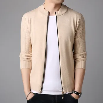 Men 2019 Spring Autumn Winter New Casual Wool Jacquard Cardigan Sweater Men Winter Fashion Warm Soft Knit Outwear Coat Sweater
Men 2019 Spring Autumn Winter New Casual Wool Jacquard Cardigan Sweater Men Winter Fashion Warm Soft Knit Outwear Coat Sweater