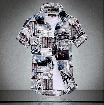 2019 high quality men's short sleeve shirt Printed shirts men fashion Man high-quality goods leisure summer clothes
2019 high quality men's short sleeve shirt Printed shirts men fashion Man high-quality goods leisure summer clothes