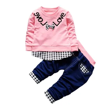 Autumn Baby Boy Clothes Set Children Clothing Sets Products Kids Clothes Baby Boys Girls T-shirts+Pants 2PCS Tracksuit
Autumn Baby Boy Clothes Set Children Clothing Sets Products Kids Clothes Baby Boys Girls T-shirts+Pants 2PCS Tracksuit