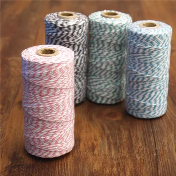1pcs Spool of Baker Twine Divine Twine Yards Spool 12Ply Thick Baker's Cotton Twine Bakers Twine packaging gift wrapping card
1pcs Spool of Baker Twine Divine Twine Yards Spool 12Ply Thick Baker's Cotton Twine Bakers Twine packaging gift wrapping card