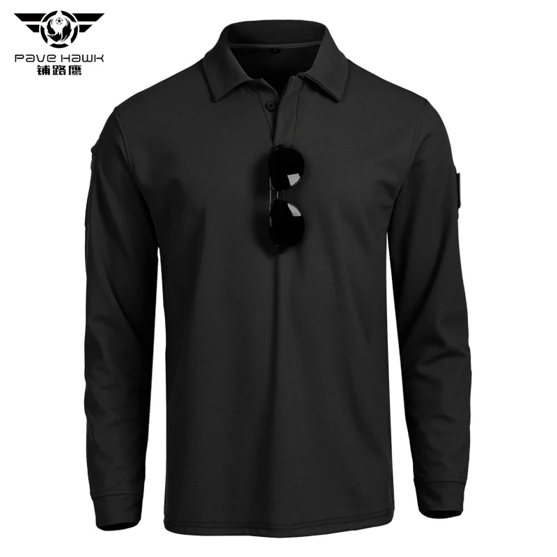 Quick Dry Summer Polos Mens POLO Shirts Long Sleeve Camisas Polo Casual Lapel Collar Male Polo Shirt Military Army Tactical 3XL
Quick Dry Summer Polos Mens POLO Shirts Long Sleeve Camisas Polo Casual Lapel Collar Male Polo Shirt Military Army Tactical 3XL