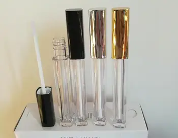5ml lip gloss container black silver gold color lip gloss brillant bottle refillable tube brush empty lipstick packaing
5ml lip gloss container black silver gold color lip gloss brillant bottle refillable tube brush empty lipstick packaing