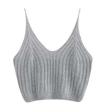 2020 Women's Summer Basic Sexy Strappy Sleeveless Racerback Crop Top Cotton Solid Soft Tanks Tops Summer Girl Beach Wear
2020 Women's Summer Basic Sexy Strappy Sleeveless Racerback Crop Top Cotton Solid Soft Tanks Tops Summer Girl Beach Wear