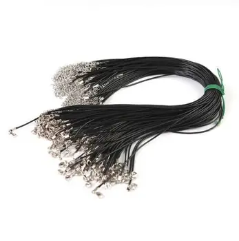 1pack 10pcs/lot 45cm Rubber 1.5mm String Strap Pendant Necklace Cords Chains With Clasp Collocation For Beads Choker DIY
1pack 10pcs/lot 45cm Rubber 1.5mm String Strap Pendant Necklace Cords Chains With Clasp Collocation For Beads Choker DIY