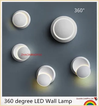 YOU LED Wall Lamp 360 degree rotation adjustable bedside light Black creative wall lamp Black modern aisle round lamp
YOU LED Wall Lamp 360 degree rotation adjustable bedside light Black creative wall lamp Black modern aisle round lamp
