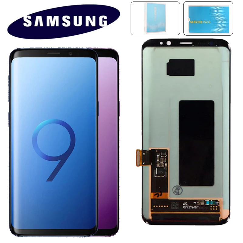 ORIGINAL SUPER AMOLED Replacement for SAMSUNG Galaxy S9 LCD Touch Screen Digitizer with Frame S9 Plus LCD G960 G965 with Frame
ORIGINAL SUPER AMOLED Replacement for SAMSUNG Galaxy S9 LCD Touch Screen Digitizer with Frame S9 Plus LCD G960 G965 with Frame
