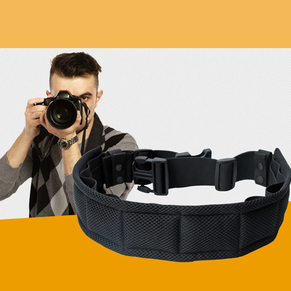 Outdoor Photography Adjustable Waist Strap Belt with D-Rings for Hanging Tripod Camera Case Lens Case Flash Case SD Card Pouch
Outdoor Photography Adjustable Waist Strap Belt with D-Rings for Hanging Tripod Camera Case Lens Case Flash Case SD Card Pouch