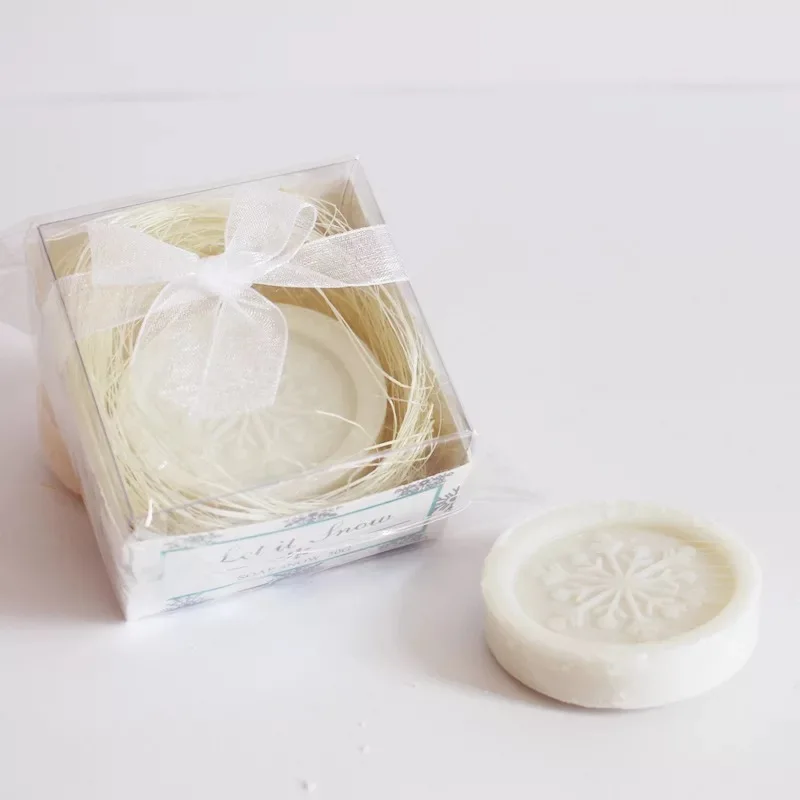 12Set Snowflake Soap Wedding Souvenirs Favor Gifts for Guest Party Birthday Festive Baby Shower Christening Baptism Supplies
12Set Snowflake Soap Wedding Souvenirs Favor Gifts for Guest Party Birthday Festive Baby Shower Christening Baptism Supplies