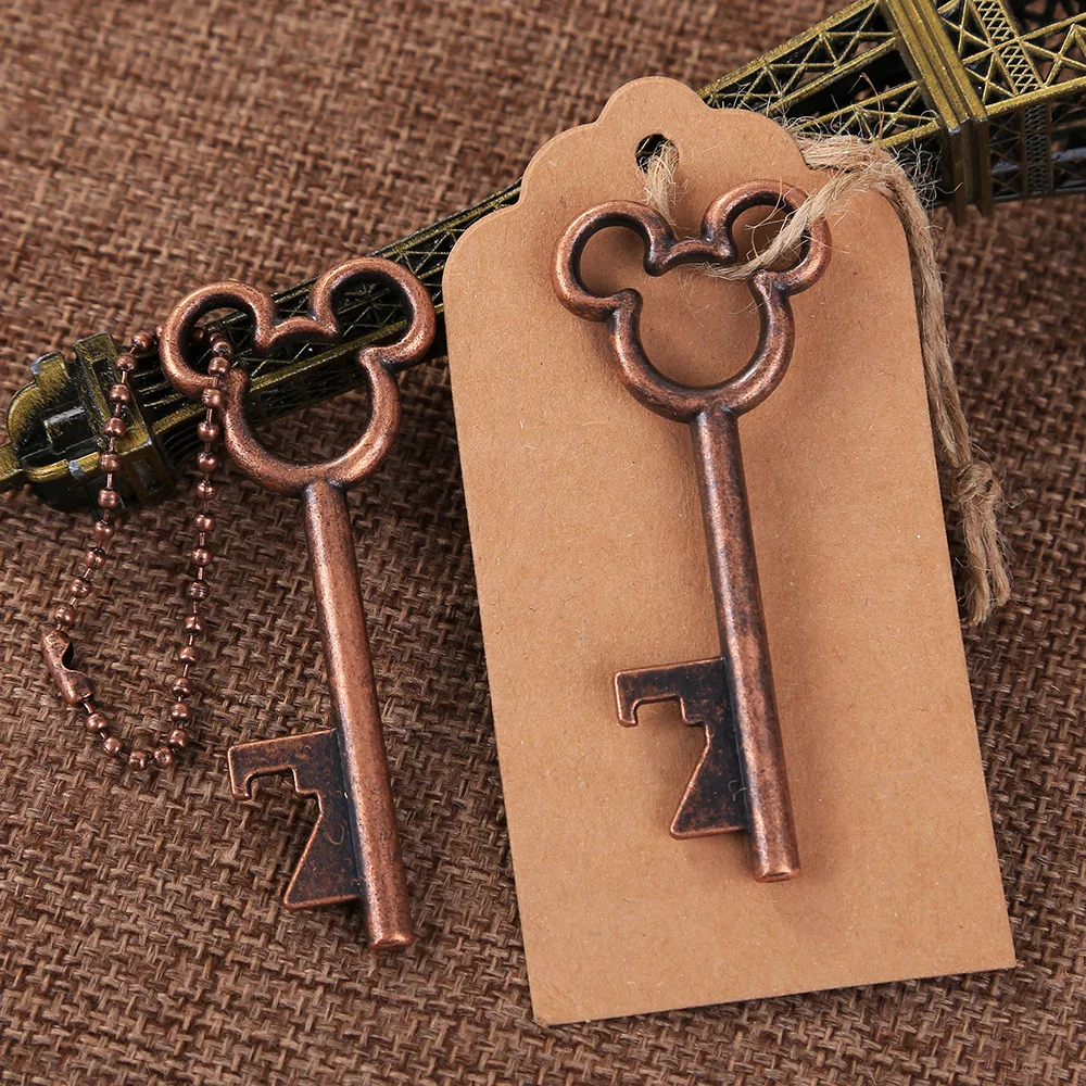 50pcs Wedding Favors Bronze Mouse Bottle Opener with 50 Tags Card Vintage Style Party DIY Decorations
50pcs Wedding Favors Bronze Mouse Bottle Opener with 50 Tags Card Vintage Style Party DIY Decorations