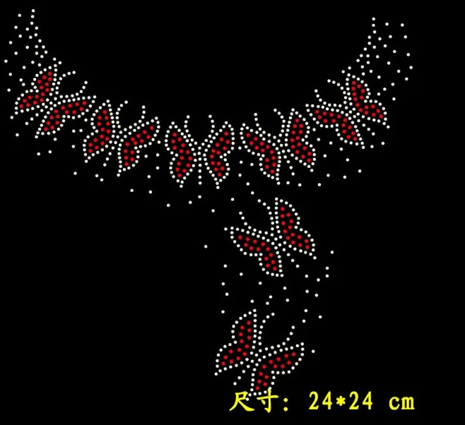 2pc/lot RED Butterfly design stone motif iron on rhinestone transfer designs hot fix rhinestone motif patches for sweater
2pc/lot RED Butterfly design stone motif iron on rhinestone transfer designs hot fix rhinestone motif patches for sweater