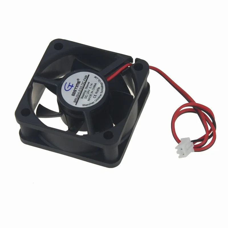 Gdstime 1 Piece 5020 DC 24V 2Pin Brushless Cooling Fan 50x50x20mm 50mm x 20mm Small Cooler
Gdstime 1 Piece 5020 DC 24V 2Pin Brushless Cooling Fan 50x50x20mm 50mm x 20mm Small Cooler