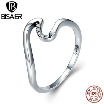 925 Sterling Silver Rings for Women Twisted Wave CZ Women Ring Sterling Silver Simple Geometric Engagement Ring Jewelry Anel
925 Sterling Silver Rings for Women Twisted Wave CZ Women Ring Sterling Silver Simple Geometric Engagement Ring Jewelry Anel