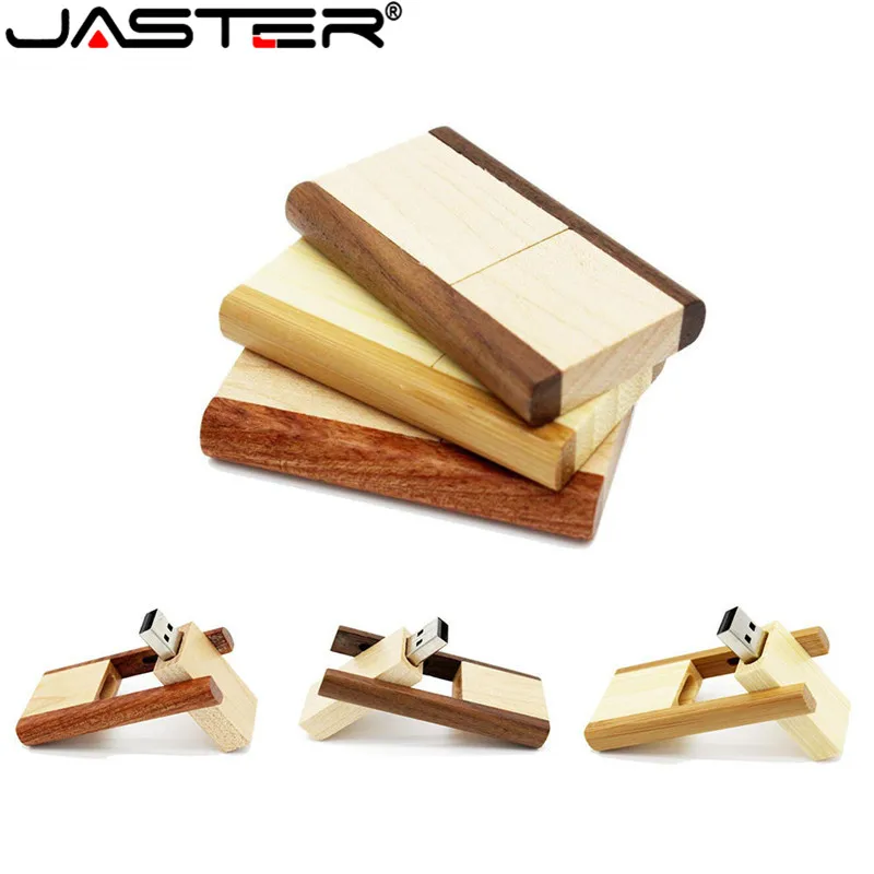 JASTER Rotatable Wooden usb flash drive pendrive 64GB 16gb 32gb memory stick USB 2.0 usb creativo lOGO engraving wedding Gifts
JASTER Rotatable Wooden usb flash drive pendrive 64GB 16gb 32gb memory stick USB 2.0 usb creativo lOGO engraving wedding Gifts