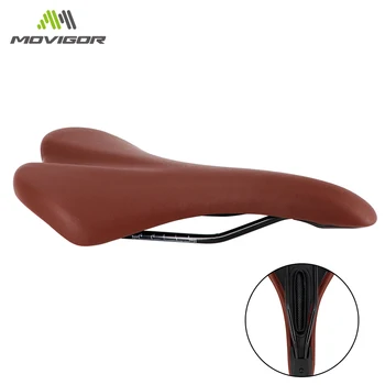 MOVIGOR Bicycle Leather Saddle MTB Road Bike Front Seat non-slip Comfortable Breathable Riding Saddle Mountain Cycling Parts
MOVIGOR Bicycle Leather Saddle MTB Road Bike Front Seat non-slip Comfortable Breathable Riding Saddle Mountain Cycling Parts