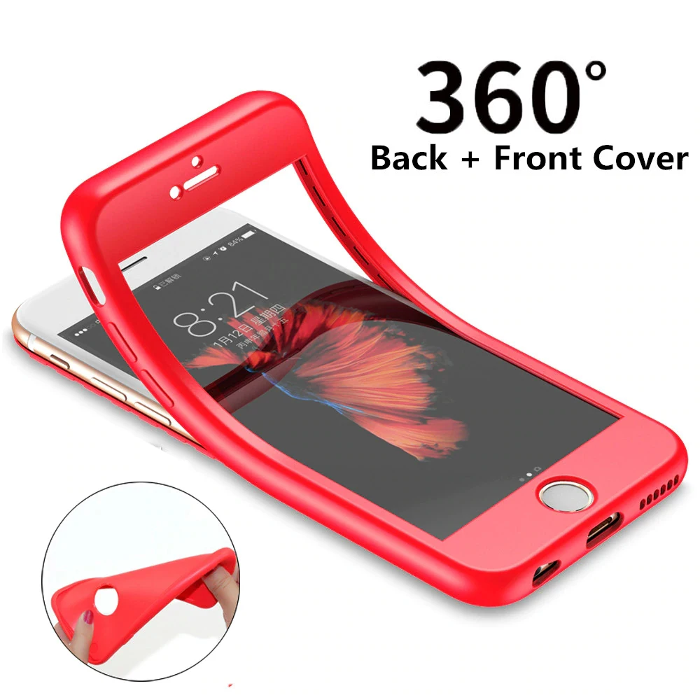 360 Full Phone Case Luxury For iPhone XS Max X XR Silicon Coque For iPhone 5 5S SE TPU For Funda iPhone 6 6S 7 8 Plus 7Plus Case
360 Full Phone Case Luxury For iPhone XS Max X XR Silicon Coque For iPhone 5 5S SE TPU For Funda iPhone 6 6S 7 8 Plus 7Plus Case