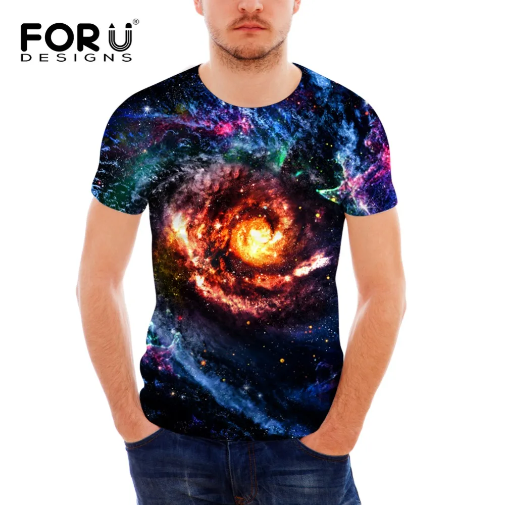 FORUDESIGNS 3D Galaxy Star Universe Space Print Mens Short Sleeve T Shirt Soft Spandex Teen Hip-hop Hipster tees tops for Male
FORUDESIGNS 3D Galaxy Star Universe Space Print Mens Short Sleeve T Shirt Soft Spandex Teen Hip-hop Hipster tees tops for Male