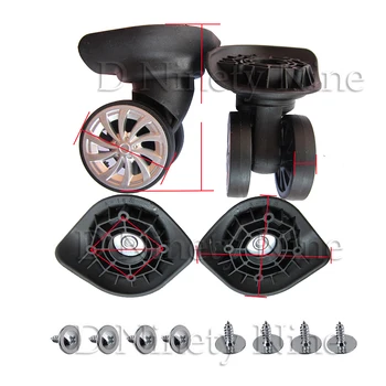 2Pcs A18 Mute Double Row Wheel Trolley Wheels Suitcase Luggage Accessories Caster Wheels Suitcase Parts
2Pcs A18 Mute Double Row Wheel Trolley Wheels Suitcase Luggage Accessories Caster Wheels Suitcase Parts