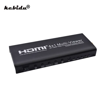 kebidu 1080P 3D 4x1 HDMI Multi-Viewer HDMI Quad Screen Real Time Multi-Viewer HDMI Splitter Seamless Switcher with IR Control
kebidu 1080P 3D 4x1 HDMI Multi-Viewer HDMI Quad Screen Real Time Multi-Viewer HDMI Splitter Seamless Switcher with IR Control