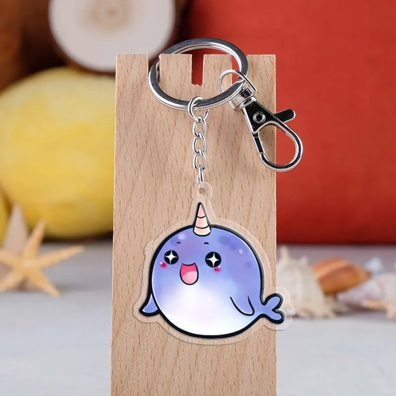 Anime Unicorn Whale Keychain Japanese Cartoon The tale of watt poe Fashion Cute Car Key Holder Chain Pendants Keyrings
Anime Unicorn Whale Keychain Japanese Cartoon The tale of watt poe Fashion Cute Car Key Holder Chain Pendants Keyrings