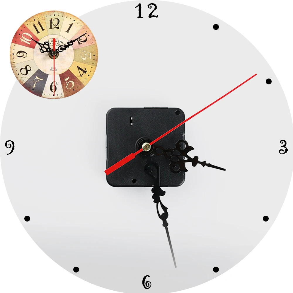 Clock Mechanism Classic Hanging Black Quartz Watch Wall Clock Movement Pointer Parts Repair Replacement DIY Essential Tools
Clock Mechanism Classic Hanging Black Quartz Watch Wall Clock Movement Pointer Parts Repair Replacement DIY Essential Tools