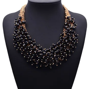 2019 Hot Sale Fashion Choker Necklace Bib Collar Necklaces & Pendants Chunky Crystal Statement Necklace for Women Jewelry XG134
2019 Hot Sale Fashion Choker Necklace Bib Collar Necklaces & Pendants Chunky Crystal Statement Necklace for Women Jewelry XG134