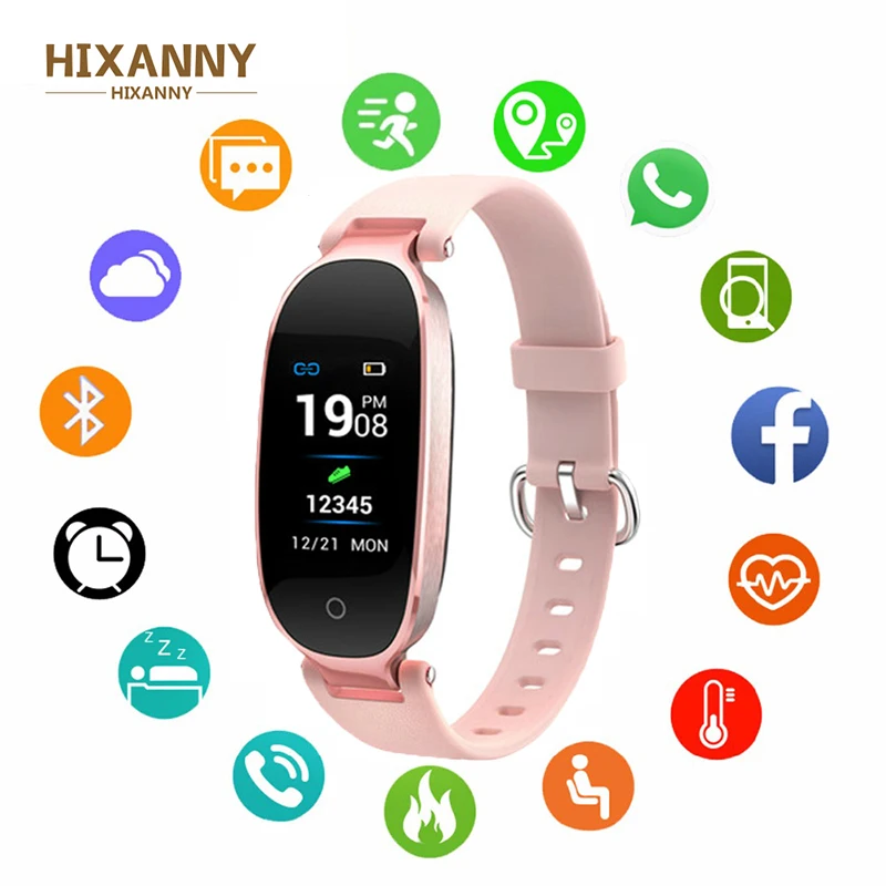 HIXANNY S3 Smart Watch For Android IOS Phone Heart Rate Monitor Fitness Tracker Bluetooth 4.0 Women Smartwatch Relogio
HIXANNY S3 Smart Watch For Android IOS Phone Heart Rate Monitor Fitness Tracker Bluetooth 4.0 Women Smartwatch Relogio