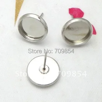 free shipping!!! bulk 500pcs/lot 10mm pad silver plated earring tray earring findings
free shipping!!! bulk 500pcs/lot 10mm pad silver plated earring tray earring findings
