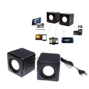 Newest USB Mini Computer Speaker Desktop Notebook Small Speaker Portable Speaker Cheap Dual Speakers
Newest USB Mini Computer Speaker Desktop Notebook Small Speaker Portable Speaker Cheap Dual Speakers