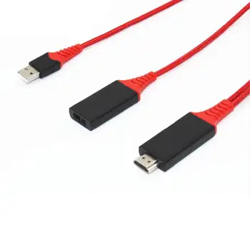 Mobile Phone Screen Cable The Same Screen Android HD HDMI Cable For iPad mini PRO iPod Touch Samsung iPhone
Mobile Phone Screen Cable The Same Screen Android HD HDMI Cable For iPad mini PRO iPod Touch Samsung iPhone