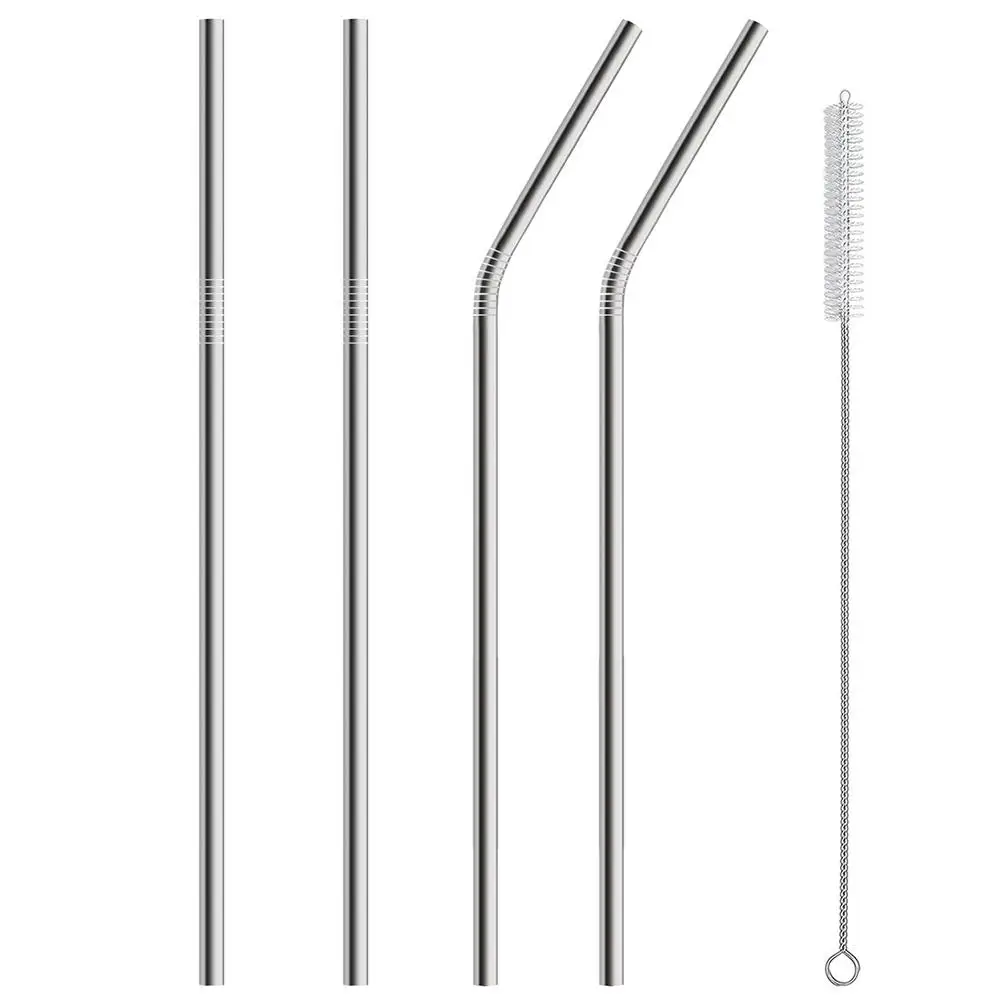 LanLan Steel Drinking Straws Reusable Curved&Straight Straws For Home Party 2 Straight + 2 Bent + 1 Cleaner Brush Sets-25
LanLan Steel Drinking Straws Reusable Curved&Straight Straws For Home Party 2 Straight + 2 Bent + 1 Cleaner Brush Sets-25